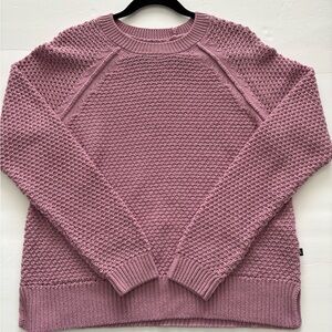 GAP Women's Mauve Textured Sweater